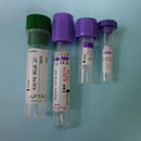 Пробірка для крові з ЕДТА - зелена або фіолетова кришка
